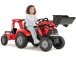 FALK - Šlapací traktor Case IH Puma 240CVX s nakladačem, rypadlem a vlečkou