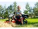 FALK - Šlapací traktor Farm Lander s nakladačem, rypadlem a vlečkou červený
