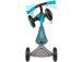 Globber - Dětské odrážedlo Learning Bike 3v1 Deluxe modrošedé