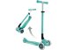 Globber - Koloběžka Primo Plus Lights V2 skládací Blue/Emerald Green