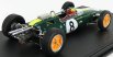 Gp-replicas Lotus F1 Climax 25 N 8 World Champion Winner Italy Gp 1963 Jim Clark - Con Vetrina - With Showcase 1:18 Zelená Žlutá