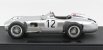 Gp-replicas Mercedes benz F1  W196 N 12 Winner British Gp 1955 S.moss 1:18 Silver