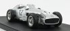 Gp-replicas Mercedes benz F1  W196 N 12 Winner British Gp 1955 S.moss 1:18 Silver