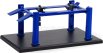 Greenlight Accessories Garage Set Officina - Ponte Sollevatore Auto - Four Post Lift 1:64 Blue