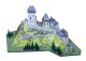 Hrad Karlštejn - papírový model 1:350