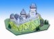 Hrad Karlštejn - papírový model 1:350