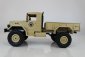 RC auto Military Truck, písková