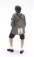 Infinite statue Figures Fantozzi - Alla Bersagliera! 1:18 Šedá Černá