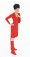 Infinite statue Figures Fantozzi - La Signorina Silvani - Ragioniere , Mi Seduchi! 1:18 Red