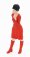 Infinite statue Figures Fantozzi - La Signorina Silvani - Ragioniere , Mi Seduchi! 1:18 Red