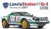 Italeri Lancia Stratos Hf Alitalia Gr.4 (night Version) N 1 Winner Rally Montecarlo 1977 Sandro Munari - Silvio Maiga + Stratos Hf Street Version 1974 1:12 /