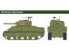 Italeri Wargames - M4 Sherman 75mm (1:56)
