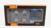 Ixo-models Accessories Kovový stojan se čtyřmi pneu Minilite 1:18, modrá
