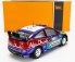 Ixo-models Ford england Focus Rs Wrc09 N 4 Winner Rally Sardinia Italy 2009 J.m.latvala - M.anttila 1:24 Modrá Červená Zelená