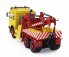 Ixo-models MAN F8 26.281 Tractor Truck 3-assi 1982 - Carro Attrezzi - Wrecker Road Service 1:43 Žlutá Červená