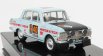 Ixo-models Moskvitch 412 N 40 Rally London - Mexico 1970 1:43, světle modrá