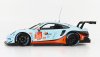 Ixo-models Porsche 911 991 Rsr 4.0l Team Gulf Racing N 86 1:18, světle modrá