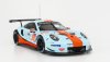 Ixo-models Porsche 911 991 Rsr 4.0l Team Gulf Racing N 86 1:18, světle modrá