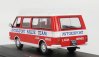 Ixo-models RAF 2203 Minibus Team Rally Lada Service Assistance 1984 1:43 Červená Bílá