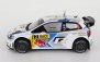 Ixo-models Volkswagen Polo R Wrc Red Bull N 2 Rally Catalunya 2014 1:24, bílá