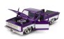 Jada Chevrolet C-10 Pick-up Custom 1985 1:24 Fialová Bílá