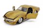Jada Chevrolet Corvette Zl1 Stingray Coupe 1969 1:24 Gold Met
