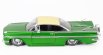 Jada Chevrolet Impala Custom Street Low 1959 1:24 Zelený Krém