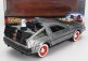 Jada De lorean Time Machine - Back To The Future 3 - Ritorno Al Futuro 3 1:32 Silver