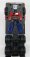Jada Freightliner Flt86 Tractor Truck 3-assi 1986 - Optimus Prime Transformers Iv L'era Dell'estinzione - Movie 2014 1:24 Červená Modrá