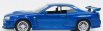 Jada Nissan Brian's Skyline Gt-r (r34) 2007 - Paul Walker - Fast & Furious 7 1:32 Blue Met