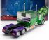 Jada Peterbilt 379 Tractor Truck 3-assi Hulk 1992 1:24 2 Tóny Zelené