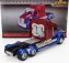 Jada Western star 57x Tractor Truck Spiderman 2009 1:24 Modrá Červená