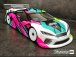 Karoserie čirá Bittydesign JP8 - (190 mm) - ultra lehká