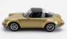 Kk-scale Porsche 911 By Singer Targa 2014 1:18 Gold Met