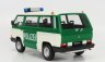Kk-scale Volkswagen T3 Minibus Syncro Polizei 1987 1:18 Zelená Bílá