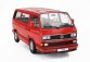 Kk-scale Volkswagen T3 Multivan Minibus (last Edition) 1992 1:18 Red