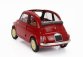 Kyosho Fiat 500 D Cabriolet Open 1960 1:18 Rosso Corallo - Červená