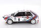 Kyosho Lancia Delta Hf Integrale 4wd (night Version) Team Martini Racing N 6 Winner Rally Montecarlo 1987 Miki Biasion - Tiziano Siviero 1:18 Bílá Červená Modrá