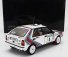 Kyosho Lancia Delta Hf Integrale 4wd Team Lancia  N 4 Winner Rally 1000 Lakes 1987 Markku Alen - Ilkka Kivimaki 1:18 Bílá Červená Modrá