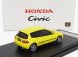 Lcd-model Honda Civic Eg6 Vtec 1993 1:64 Žlutá
