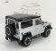 Lcd-model Land rover Defender 90 Works V8 70th Edition 2018 1:18 Silver