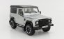 Lcd-model Land rover Defender 90 Works V8 70th Edition 2018 1:18 Silver