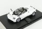 Lcd-model Pagani Huayra Roadster 2018 1:64 Bílá
