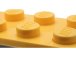 LEGO hodiny s budíkem - Brick žluté