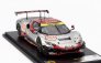 Looksmart Ferrari 296 Gt3 3.0l Turbo V6 Team Vista Af Corse N 54 24h Le Mans 2024 Davide Rigon - Francesco Castellacci - Thomas Flohr 1:43 Silver Red