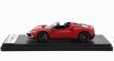 Looksmart Ferrari 296 Gts Spider Assetto Fiorano Open Roof 2022 1:43 Rosso F-1-75 - Matná Červená Stříbrná