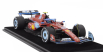 Looksmart Ferrari F1  Sf-24 Team Scuderia Ferrari N 55 5th Miami Gp 2024 Carlos Sainz - Con Vetrina - With Showcase 1:18 Červená Černá Světle Modrá