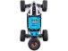 RC auto Losi Lasernut U4 1:10 4WD Smart RTR, černá