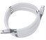 Magnetický samonavíjecí USB nabíjecí kabel (Type-C to Type-C)(90cm)