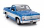 Maisto Chevrolet C-10 Pick-up Cheyenne Super 1974 1:18 Modrá Bílá